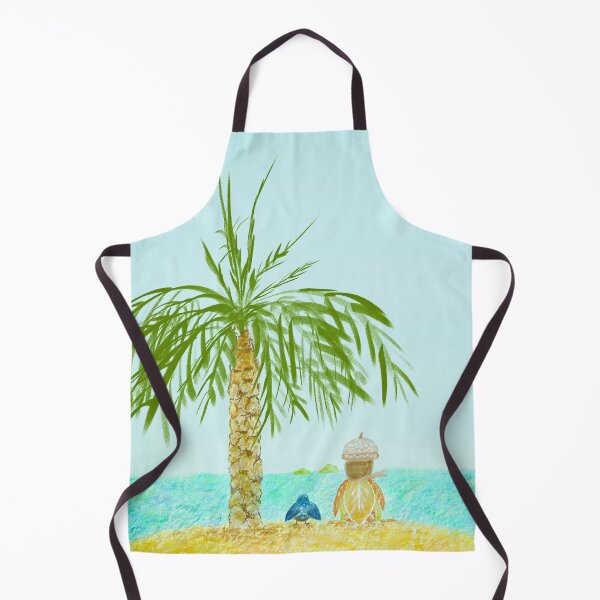 Item preview, Sitting on a tropical island - protect nature designed and sold by greenPQBstudio.