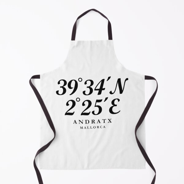 Item preview, Andratx, Mallorca coordinates (black) designed and sold by theshirtshops.