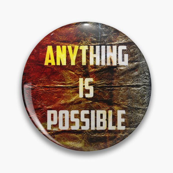 Item preview, Anything Is Possible , Inspirational Text Art designed and sold by NickDedidis.
