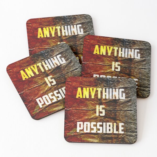 Item preview, Anything Is Possible , Inspirational Text Art designed and sold by NickDedidis.