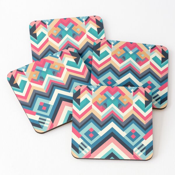 Item preview, Geometric Colorful Chevron Indian Style Pattern designed and sold by JohnnyVillas.