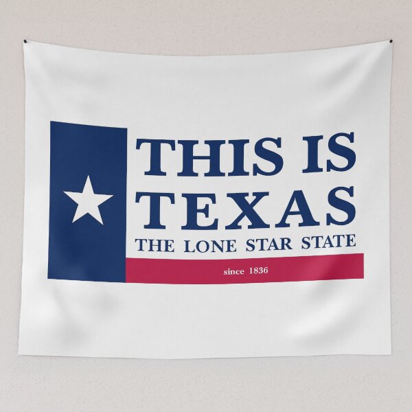 Item preview, Texas – The Lone Star State Since 1836, Unique designed and sold by villacreativa.
