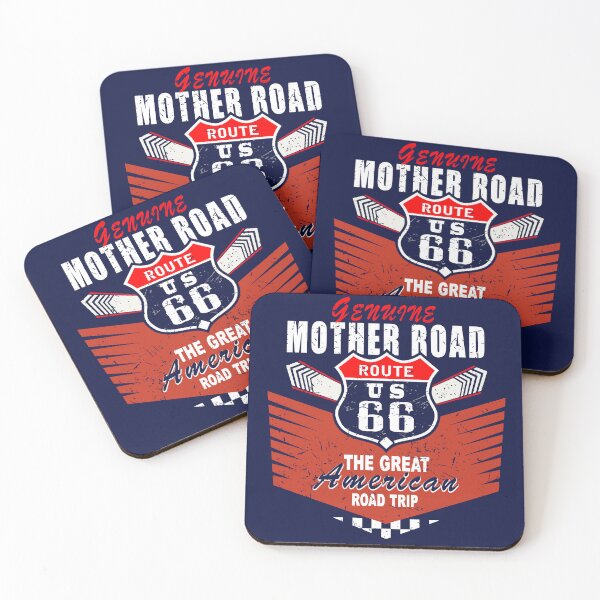 Item preview, Great American Road Trip - Route 66 Car Race Usa Genuine Auto racing Car designed and sold by Best-Art-Design.