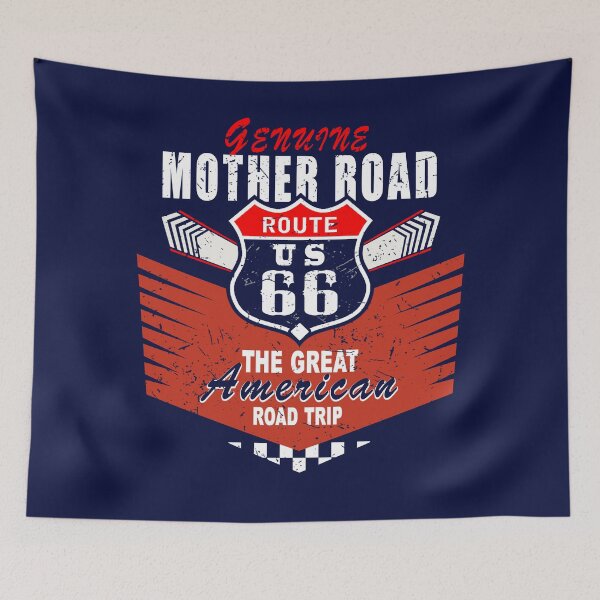 Item preview, Great American Road Trip - Route 66 Car Race Usa Genuine Auto racing Car designed and sold by Best-Art-Design.