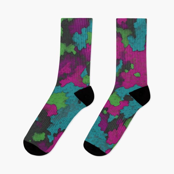 Item preview, Neon Punk True 3D Depth Illusion Camouflage  designed and sold by JohnnyVillas.