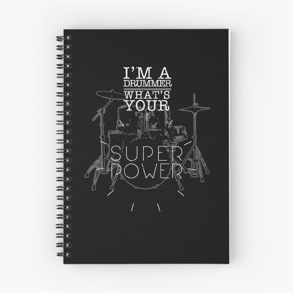 Item preview, Drummer T Shirt Im A Drummer Whats Your Superpower copy designed and sold by shoppzee.