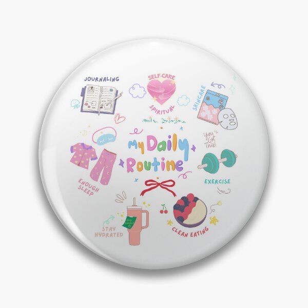 Item preview, My Self-Care Routine: A Path to Wellness designed and sold by ZerotwoStudio.