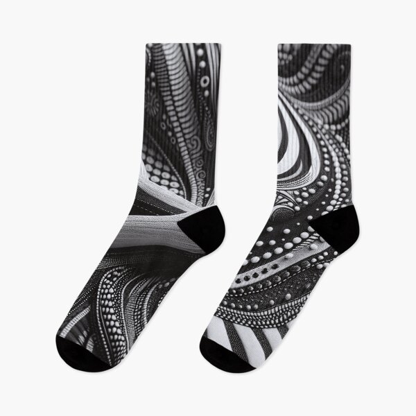 Item preview, Ornamental Textile Fabric Black and White 003 designed and sold by JohnnyVillas.