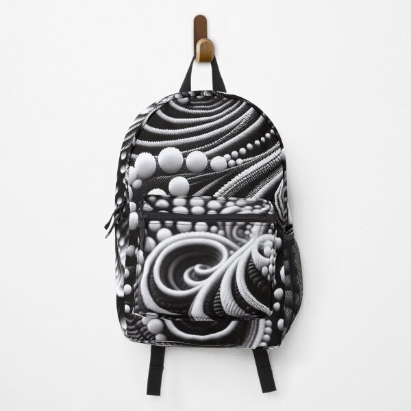 Item preview, Ornamental Textile Fabric Black and White 002 designed and sold by JohnnyVillas.