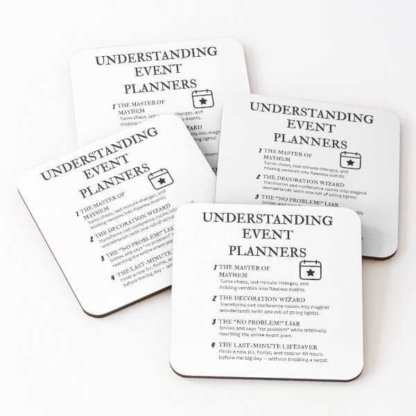 Item preview, Understanding Event Planners – Funny Chaos Coordinator Humor designed and sold by PsyFlow35.