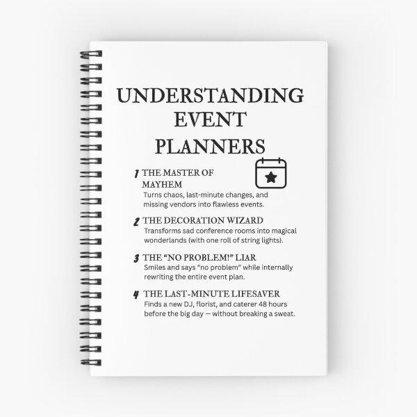 Item preview, Understanding Event Planners – Funny Chaos Coordinator Humor designed and sold by PsyFlow35.