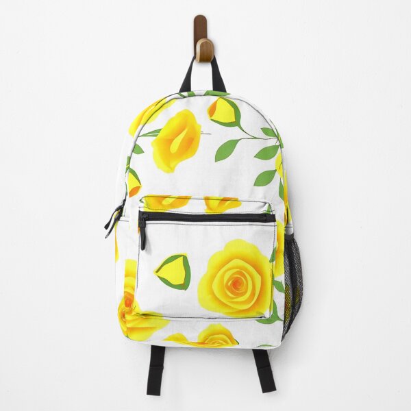 Item preview, Yellow Rose Pattern Pillow  designed and sold by FestivityFinds.