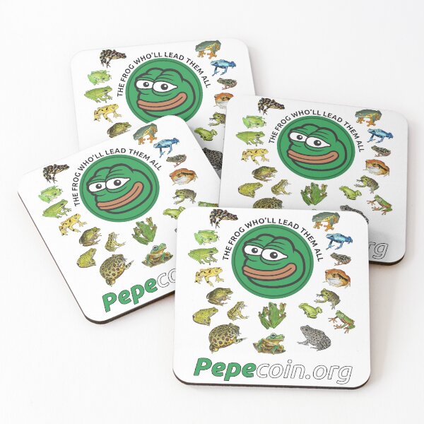 Item preview, Frog Leader pepecoin.org designed and sold by NoiseToSeeYou.