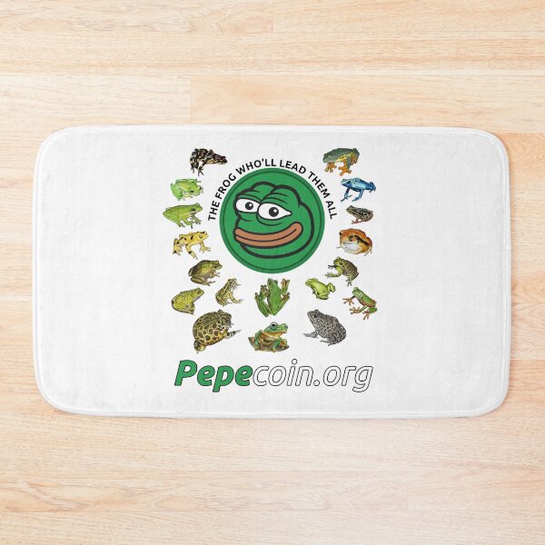 Item preview, Frog Leader pepecoin.org designed and sold by NoiseToSeeYou.