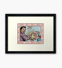 Retro comics Framed Print