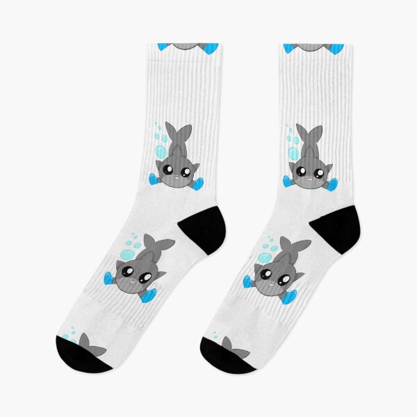 Item preview, Stylish shark! White background designed and sold by CreationsByFey.