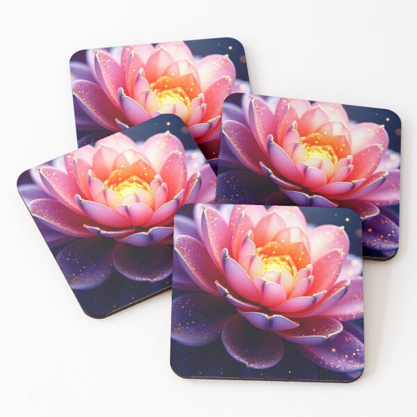 Item preview, Celestial Bloom: Cosmic Abstract Flora designed and sold by Edge Of The Easel.