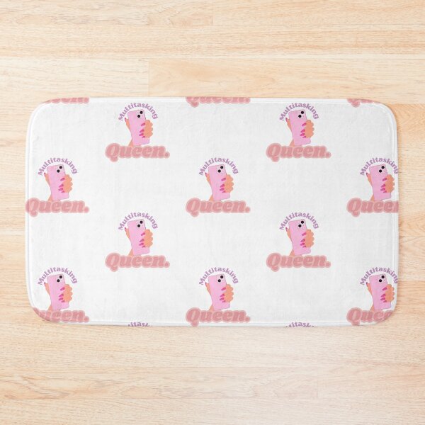 Item preview, Multitasking Queen - Modern Feminist Design in Spanish | Woman's Hand and Mobile Illustration designed and sold by themombossjournal.