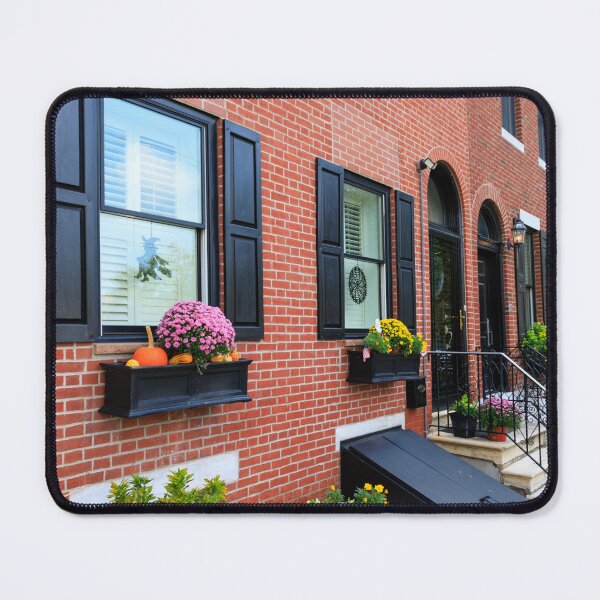 Item preview, Historic Red Brick Block in Philadelphia designed and sold by Aure50.