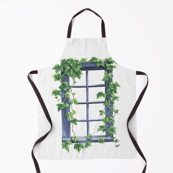 Item preview, Light Academia Aesthetic Art: Vintage Ivy Covered Window designed and sold by bapupa.