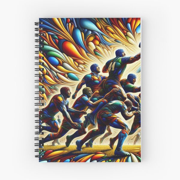 Item preview, Abstract rugby energy unleashed designed and sold by Sigtrix.