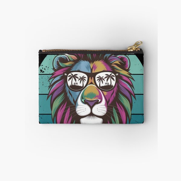 Item preview, Lion in Sunglasses, Lion, Colorful Lion, Lion with Sunglasses,  Summer Vibes, Lion Art, Summer Lion designed and sold by KolorellaS.