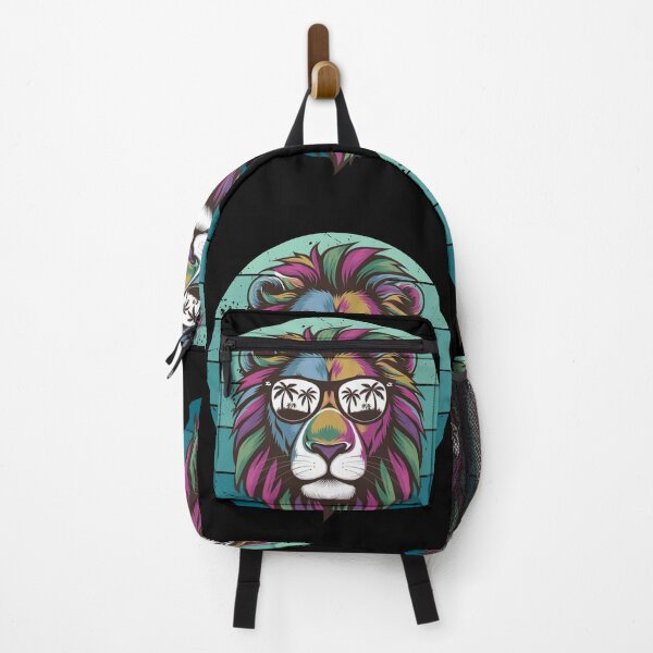 Item preview, Lion in Sunglasses, Lion, Colorful Lion, Lion with Sunglasses,  Summer Vibes, Lion Art, Summer Lion designed and sold by KolorellaS.