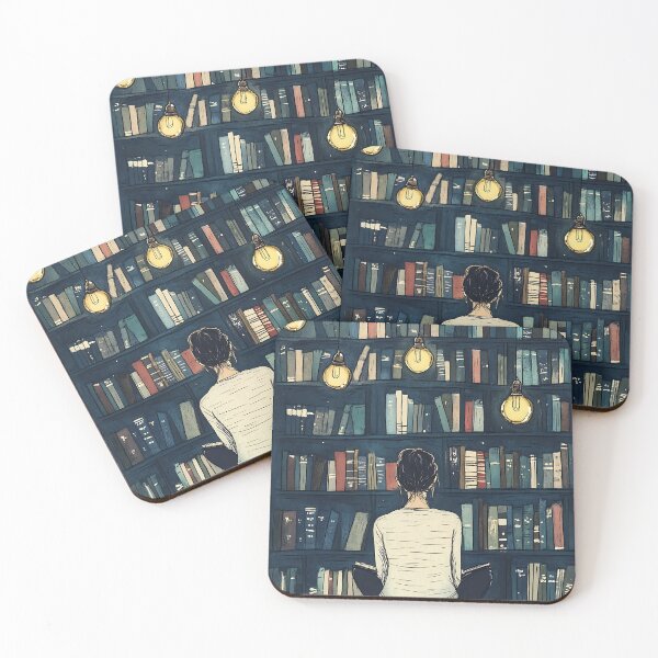 Item preview, Light Academia Aesthetic Art: Cozy Literary Vibes designed and sold by bapupa.