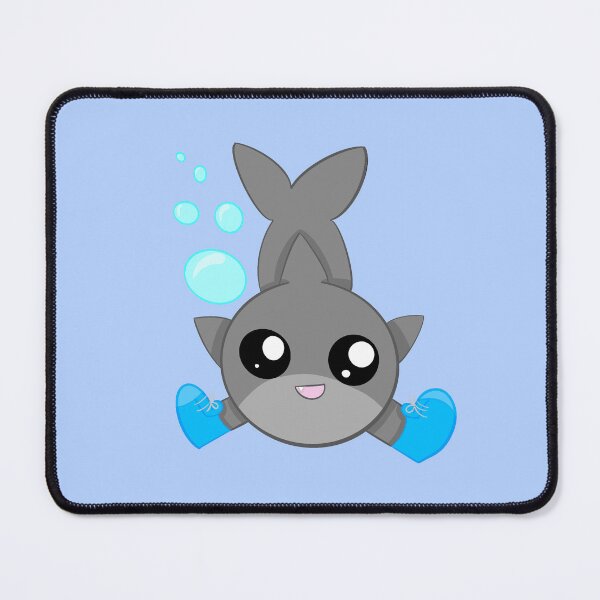 Item preview, Stylish shark! dark blue background designed and sold by CreationsByFey.
