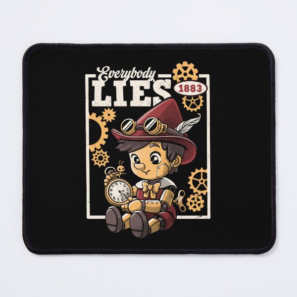 Item preview, Pinocchio steampunk everybody lies designed and sold by NemiMakeit.