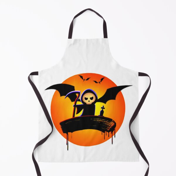 Item preview, Halloween scary evil pumpkin horror pumpkin head design with halloween Bats monster designed and sold by Best-Art-Design.