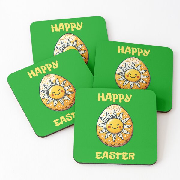 Item preview, Happy Easter Sun Egg – Cute Easter Design designed and sold by Don't Crack Art.