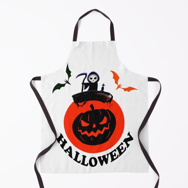 Item preview, halloween scary evil pumpkin horror pumpkin head design with halloween Bats monster designed and sold by Best-Art-Design.