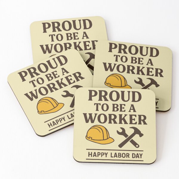 Item preview, Proud to Be a Worker – Labor Day Celebration Design designed and sold by Emanova9.