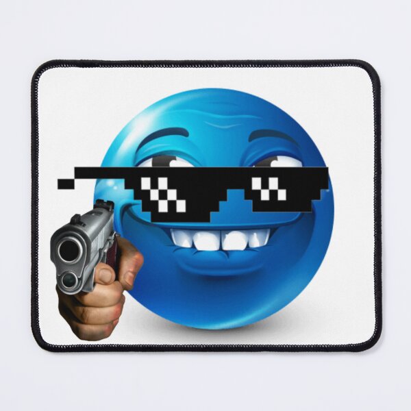 Item preview, Blue Emoji Cheeky Face Revamp designed and sold by Iyannablossoms.
