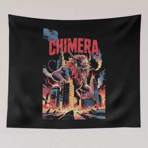 Item preview, Ferocious Chimera designed and sold by SidTastic .