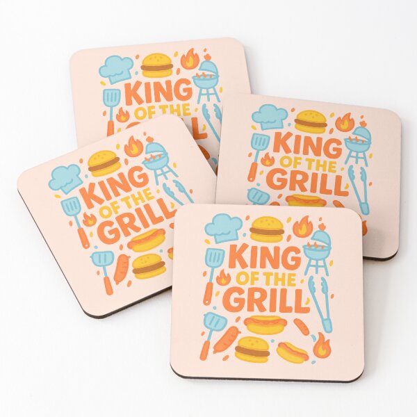 Item preview, cute King of the Grill  designed and sold by TaiyoDigital36.