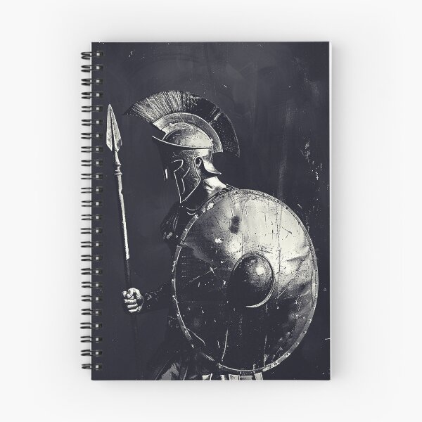 Item preview, Spartan Shield & Spear Classic Retro designed and sold by redstar19.