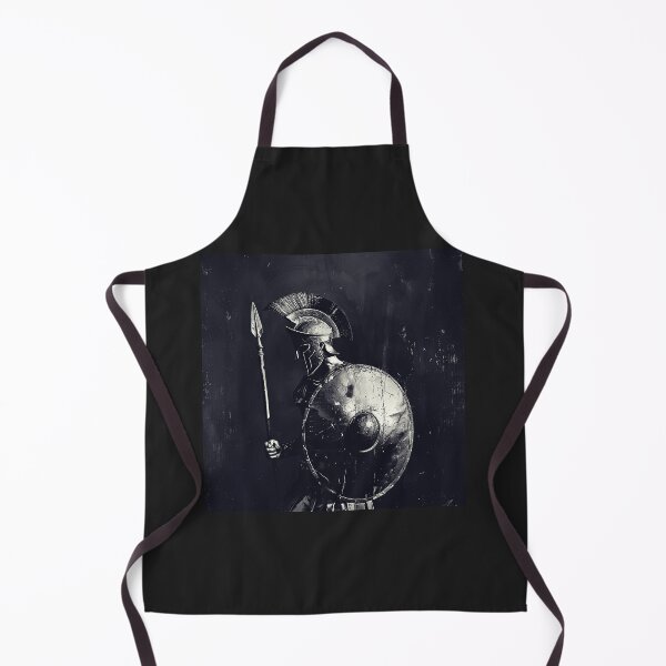 Item preview, Spartan Shield & Spear Classic Retro designed and sold by redstar19.