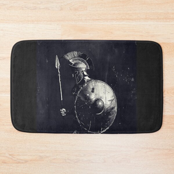 Item preview, Spartan Shield & Spear Classic Retro designed and sold by redstar19.