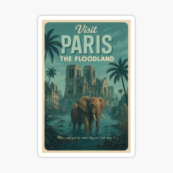 Item preview, Visit THE FLOODLAND - PARIS - Notre Dame designed and sold by Polygonist.