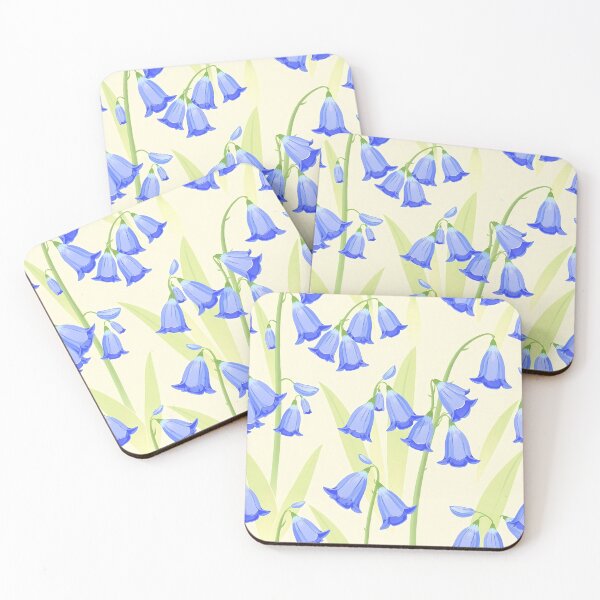 Item preview, Repeating Spring Bluebell Pattern A-Line Dress designed and sold by FestivityFinds.