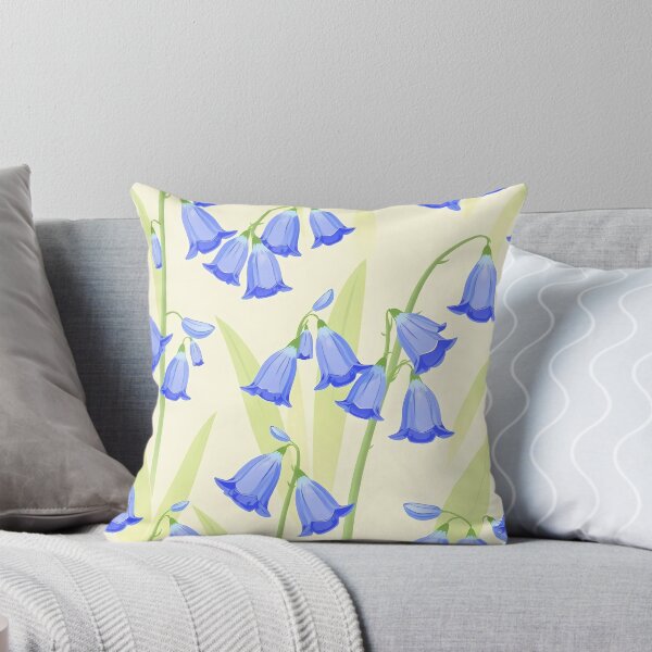 Artikelvorschau, Wiederholendes Frühlings-Bluebell-Muster A-Linien Kleid entworfen und verkauft von FestivityFinds.