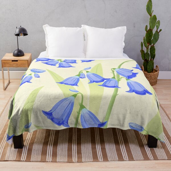 Artikelvorschau, Wiederholendes Frühlings-Bluebell-Muster A-Linien Kleid entworfen und verkauft von FestivityFinds.