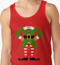 Elf Costume for Carnaval Christmas Halloween Party Tank Top