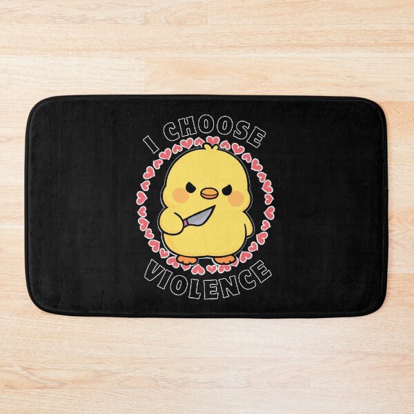 Item preview, Cute duck - I chose violence  designed and sold by FarieArt.