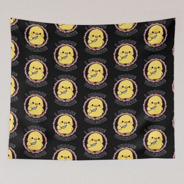 Item preview, Cute duck - I chose violence  designed and sold by FarieArt.