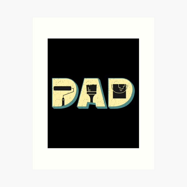 Item preview, Painter Dad Craftsmanship Paint Brush Craftsmen designed and sold by tshirtconcepts.