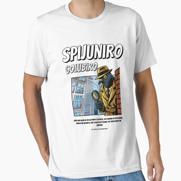 Item preview, Spijuniro Golubiro 90's Comic Style  (Italian Brainrot) designed and sold by LookinFreshh.
