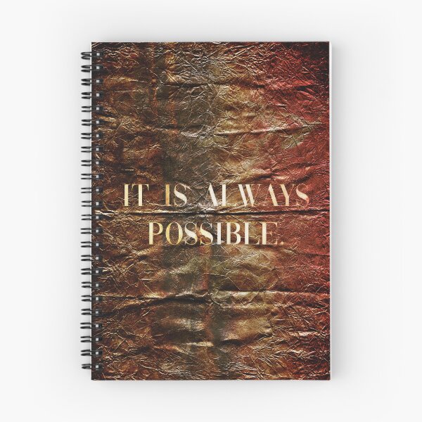 Item preview, It Is Always Possible , Inspirational Text Art designed and sold by NickDedidis.